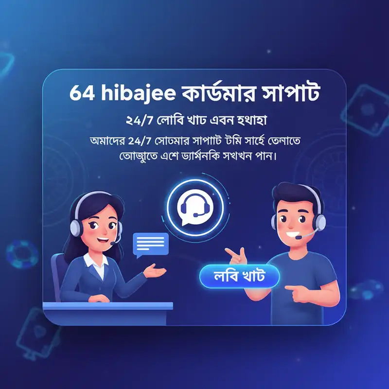 64 hibajee কাস্টমার সাপোর্ট টিম